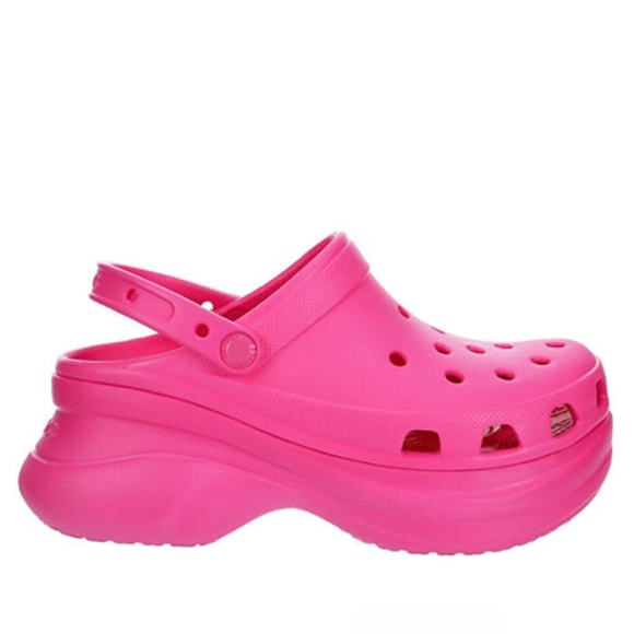 "Croc Style" Platform Bae Clogs - Picture 3 of 4